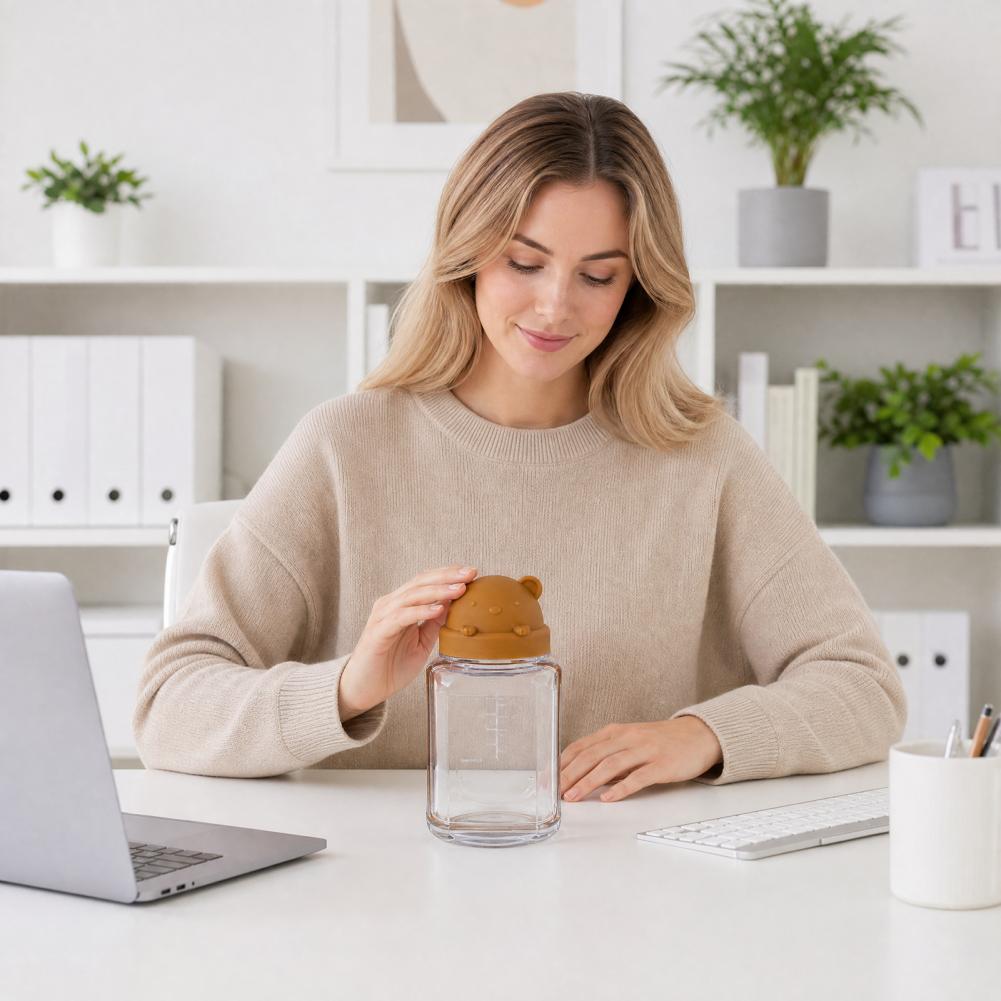 Meal Prep Jar Salad - Recipiente Acrílico para Almacenamiento de Alimentos,