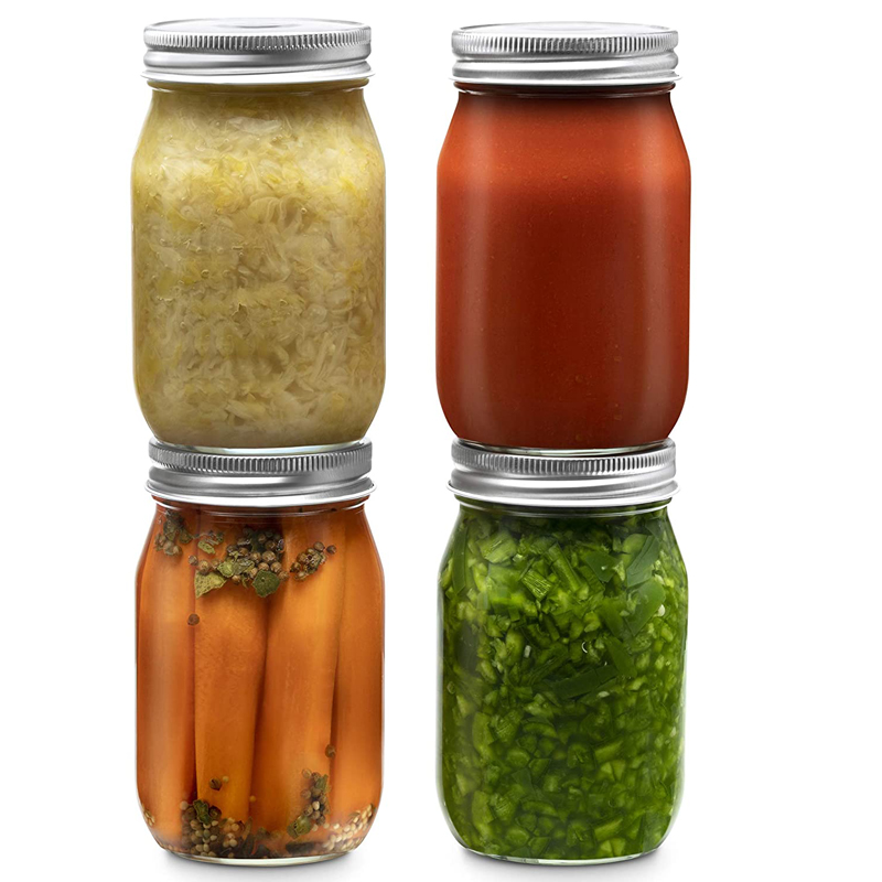 Meal Prep Jar Salad - Frascos y tapas de masón de
