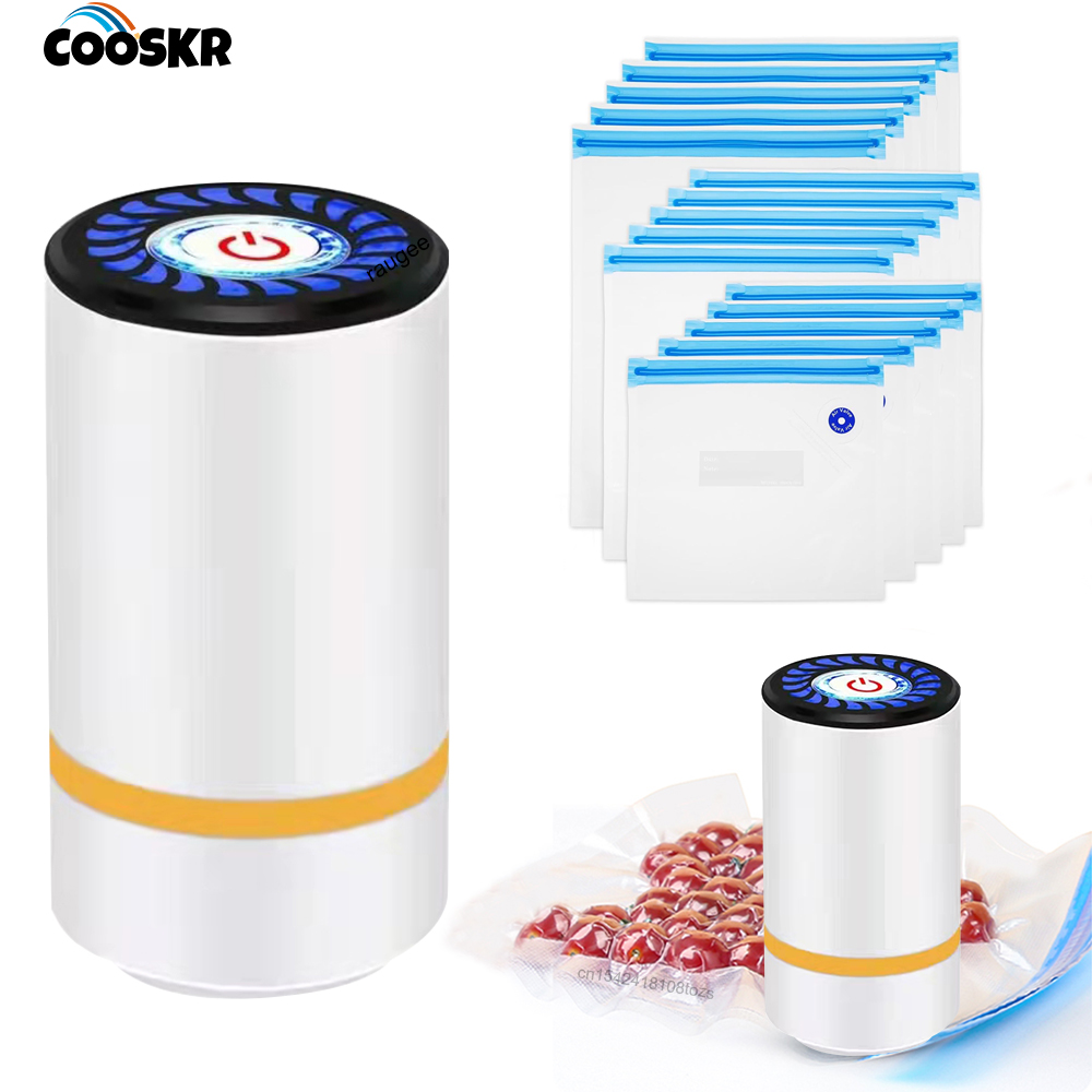 Meal Prep Vacuum Seal - Bomba de aire eléctrica, bomba de