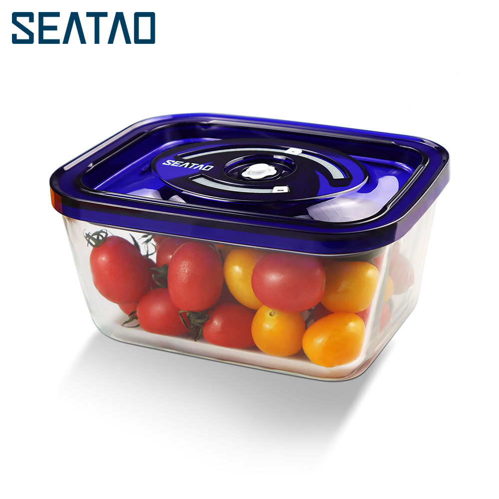 Meal Prep Glass Containers With Lids - SEATAO-contenedores de vidrio para almacenamiento de