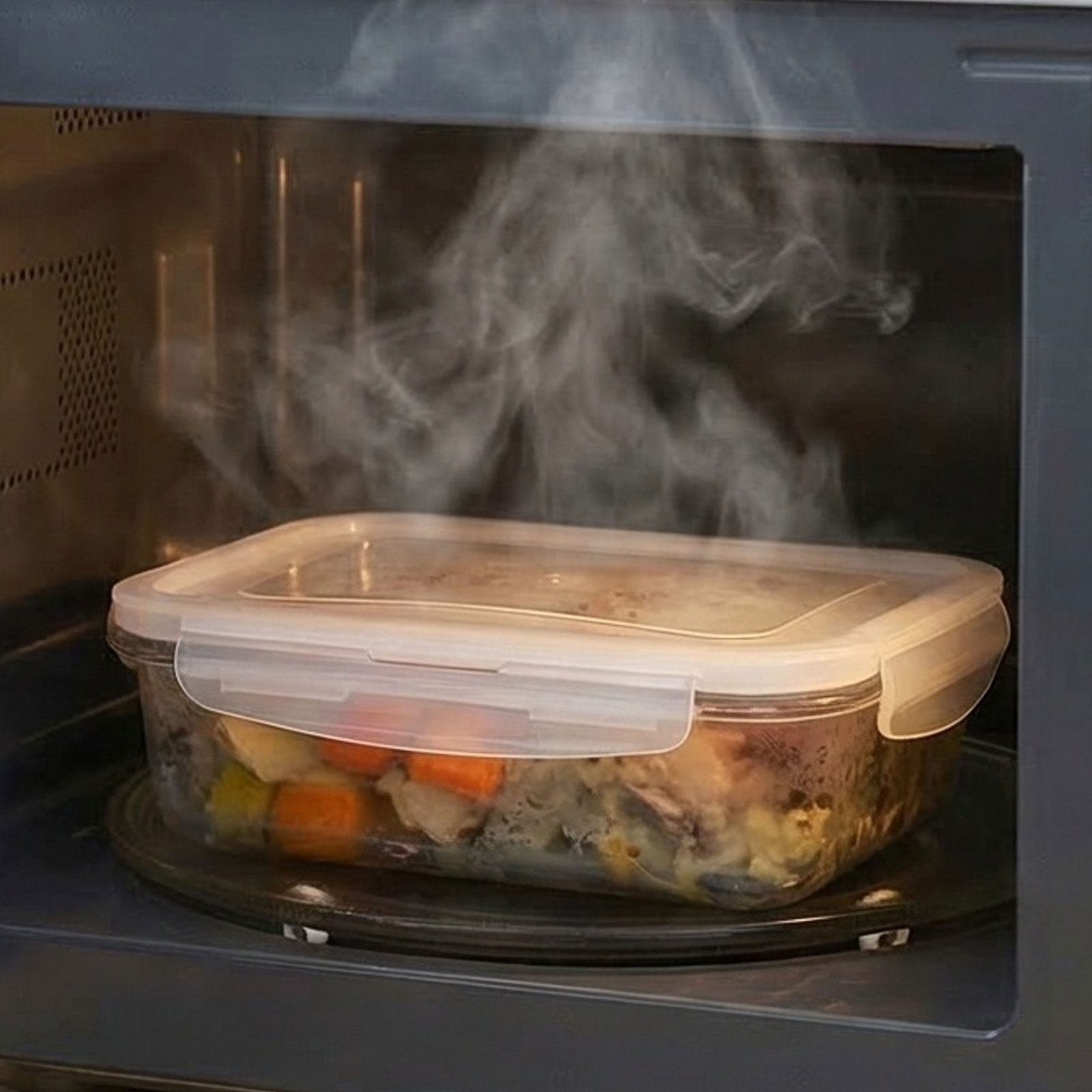 Meal Prep Glass Containers With Lids - Tira de sellado de silicona de