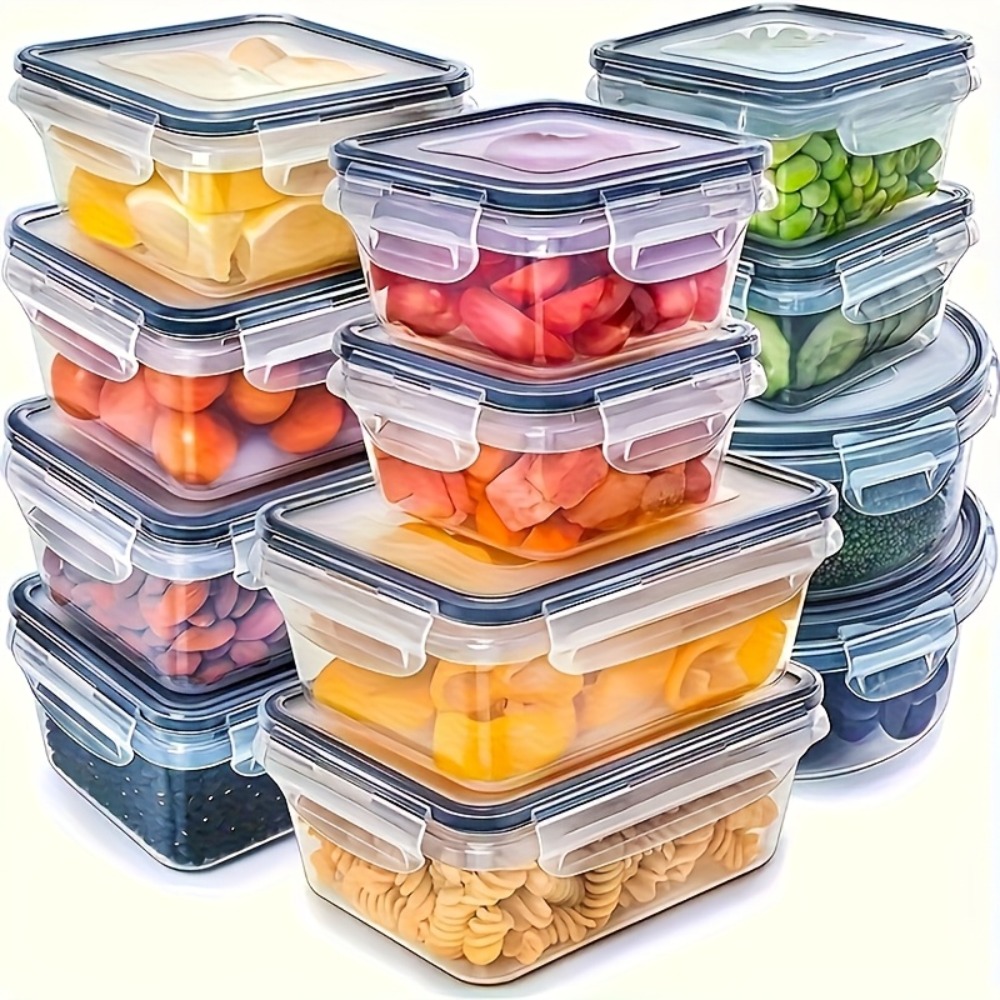 Meal Prep Tupperware - Contenedor hermético para almacenamiento de alimentos