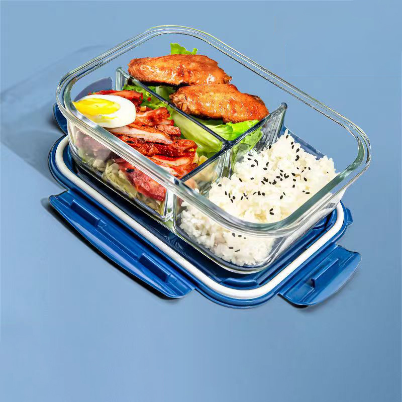 Meal Prep Tupperware - Nuevo estilo fiambrera de vidrio 1050ml