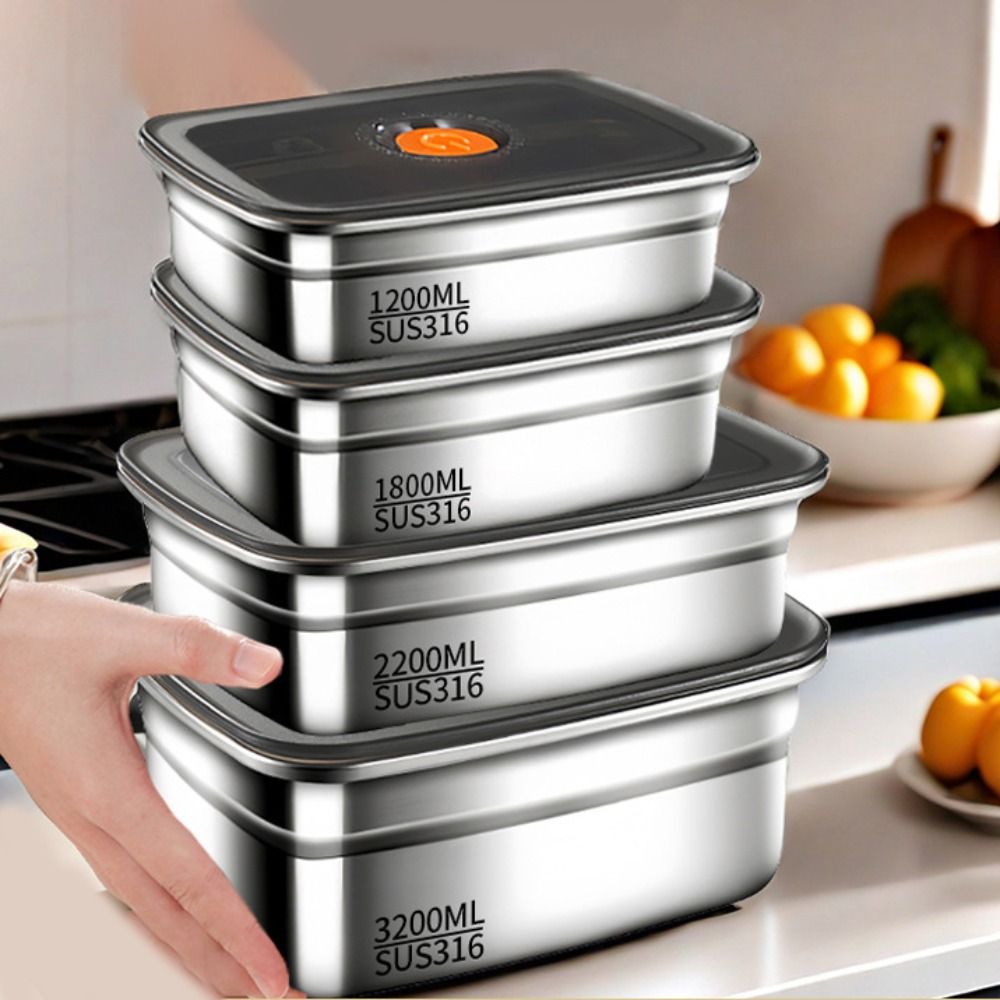 Fiambrera de Camping de acero  - Meal Prep Tupperware reseña y precio