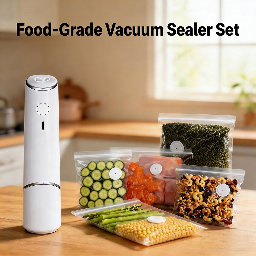 30 Bolsas de Vacío Reutilizabl - Meal Prep Vacuum Seal reseña y precio