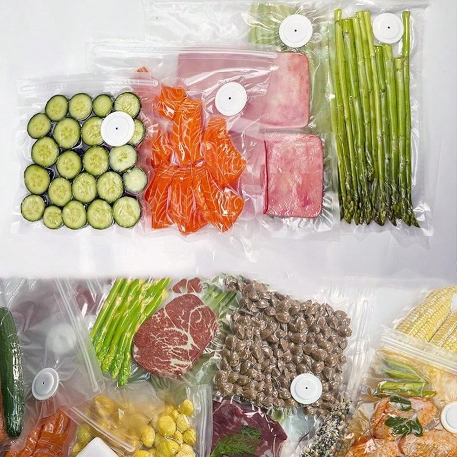 30 Bolsas de Vacío Reutilizabl - Meal Prep Vacuum Seal reseña y precio