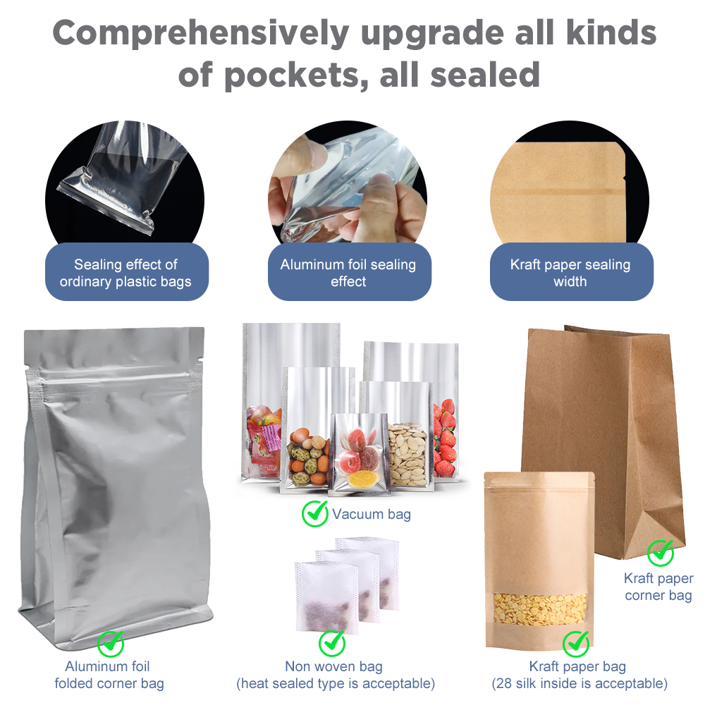 Máquina selladora de impulso p - Meal Prep Vacuum Seal reseña y precio