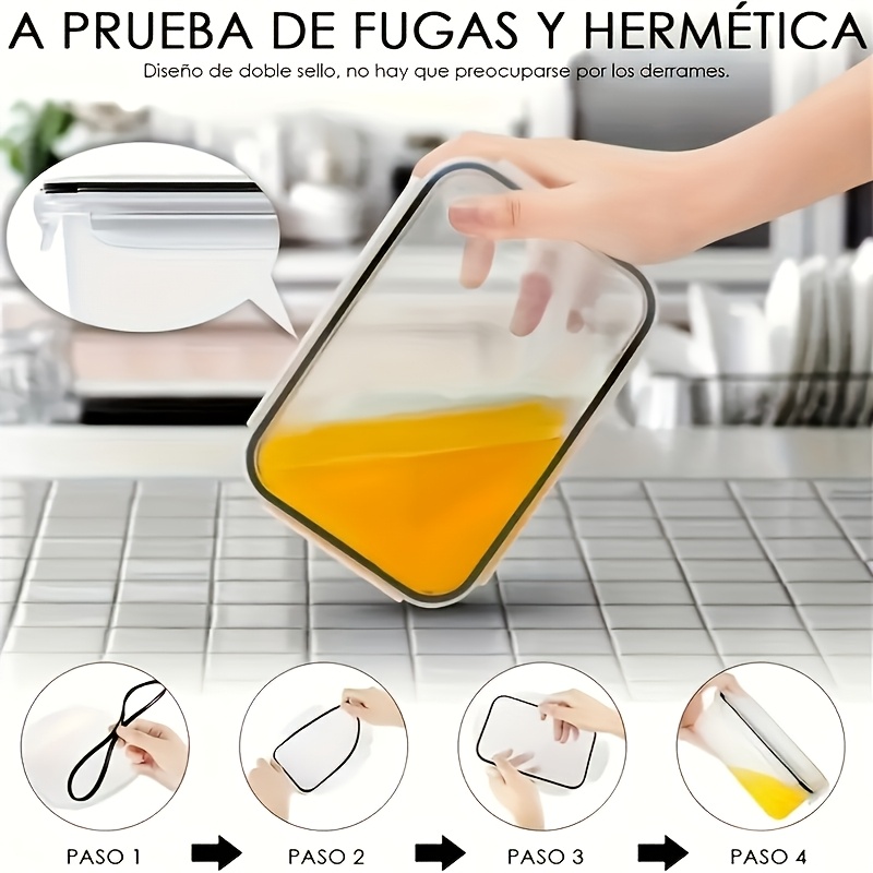 Juego de 8 Piezas que Incluye  - Meal Prep Tupperware reseña y precio