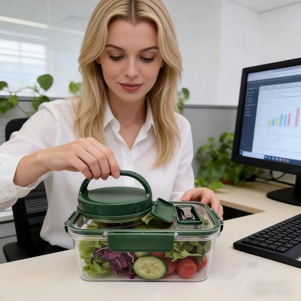 Contenedor para Ensaladas con  - Meal Prep Jar Salad reseña y precio
