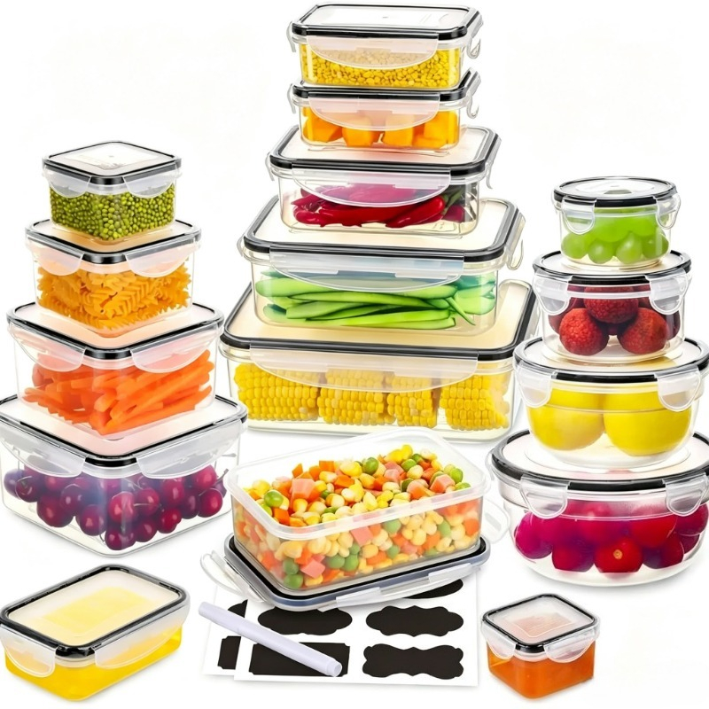 Juego de recipientes de vidrio - Meal Prep Glass Containers With Lids reseña y precio