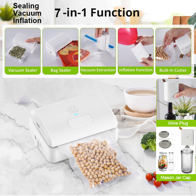 Único 7 en 1 automático hogar  - Meal Prep Vacuum Seal reseña y precio