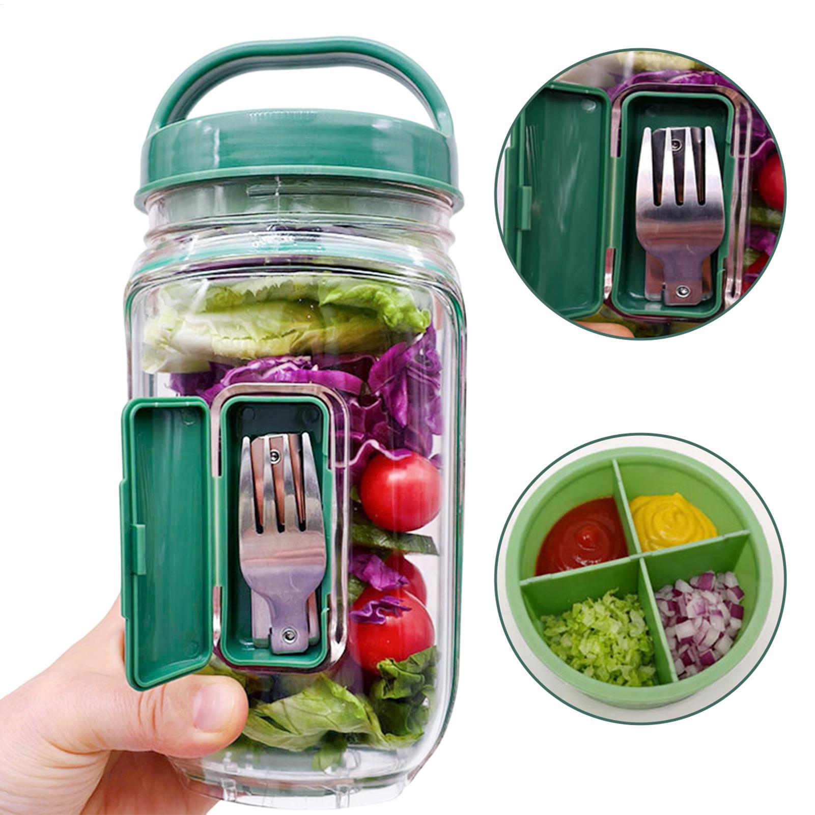 Contenedor de Ensalada Herméti - Meal Prep Jar Salad reseña y precio