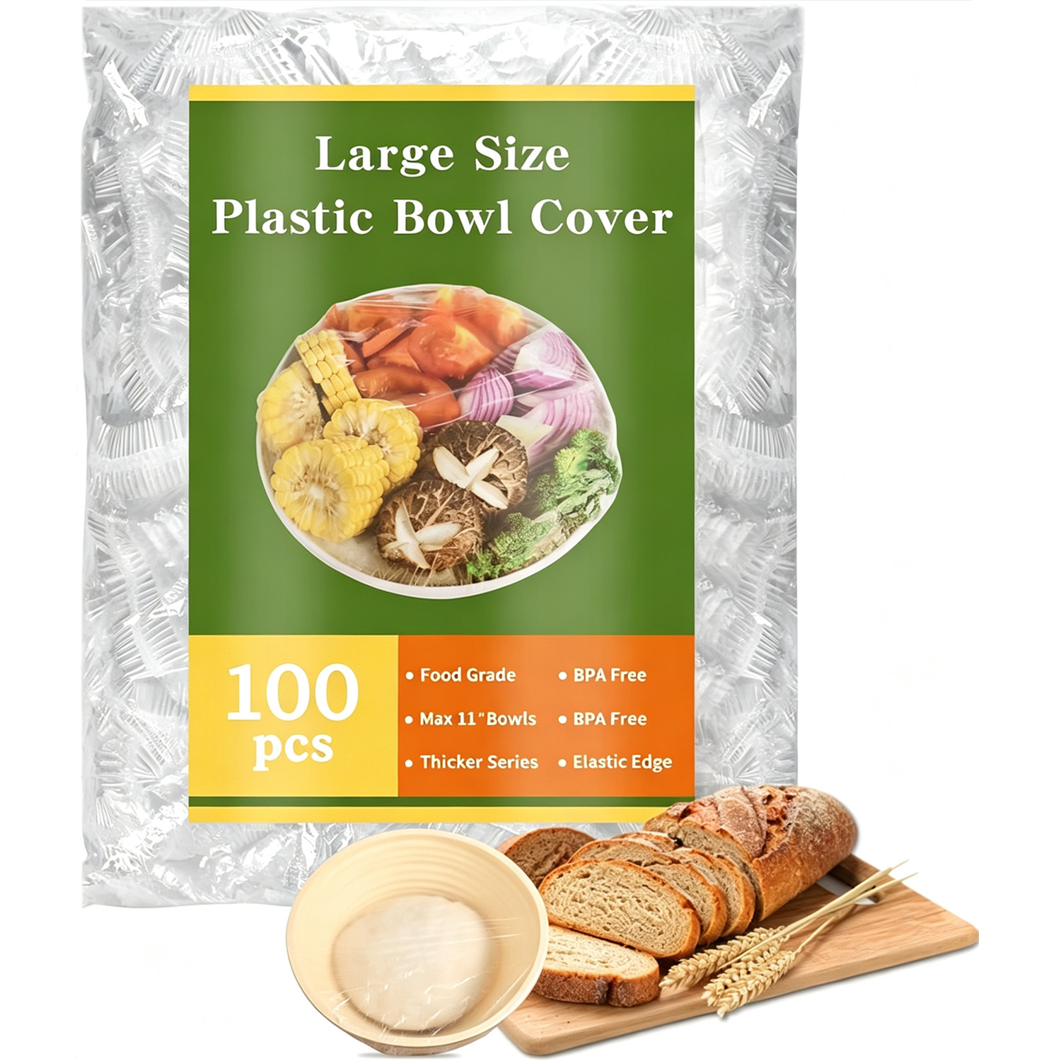 100 Envoltorios de Plástico Re - Meal Prep Recipes reseña y precio