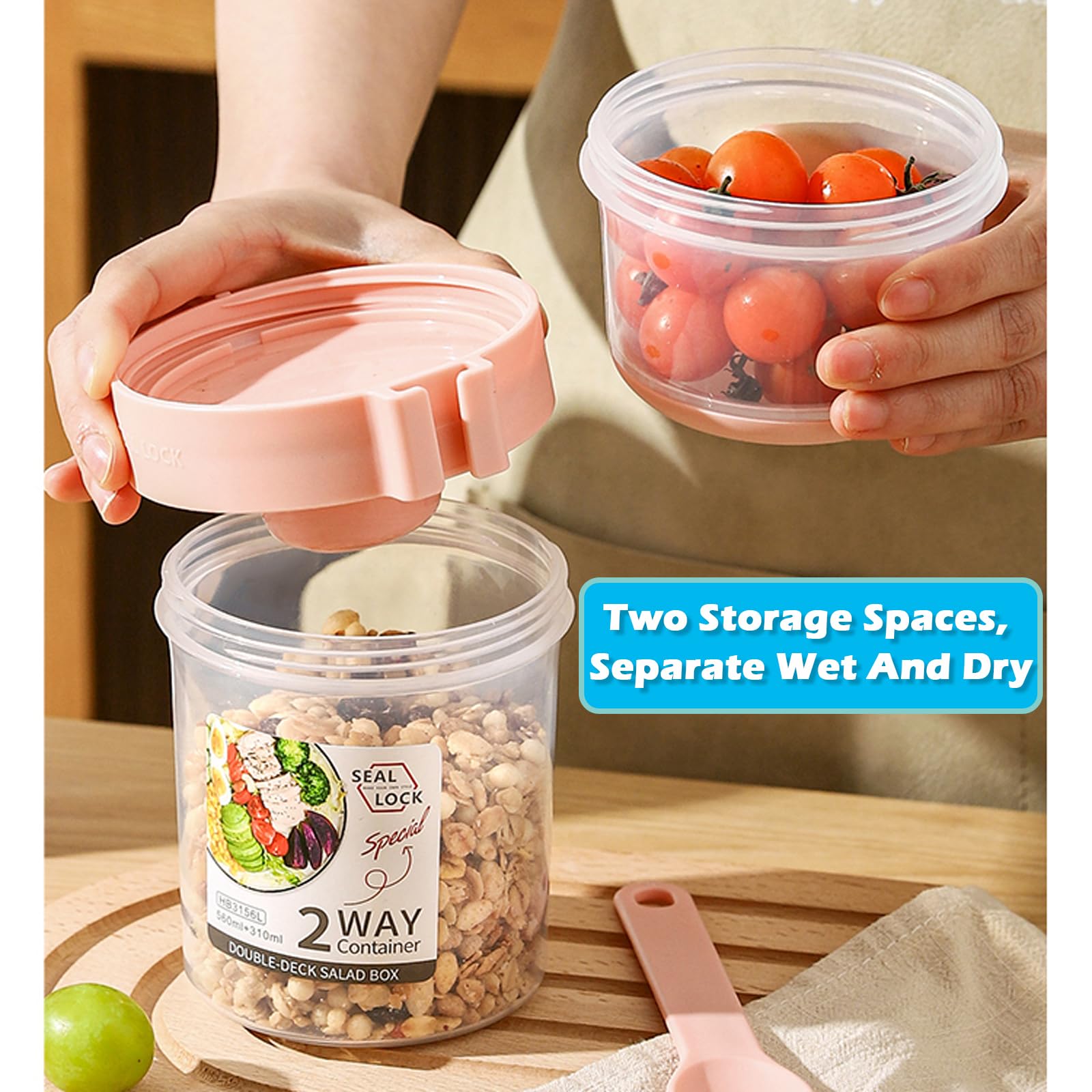 SoftAura Vasos para desayuno p - Meal Prep Tupperware reseña y precio