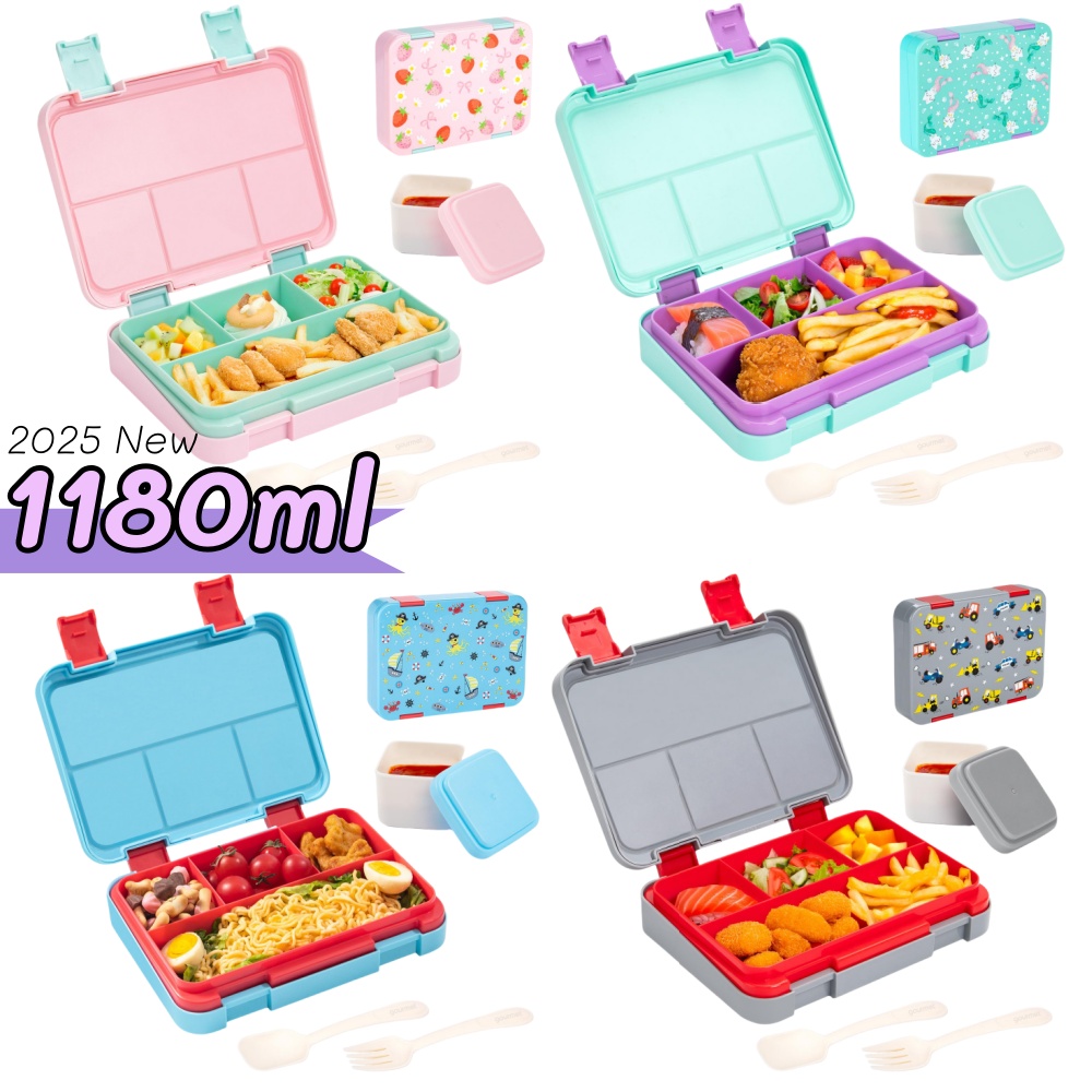 Fiambrera Bento con patrón de  - Meal Prep Recipes reseña y precio