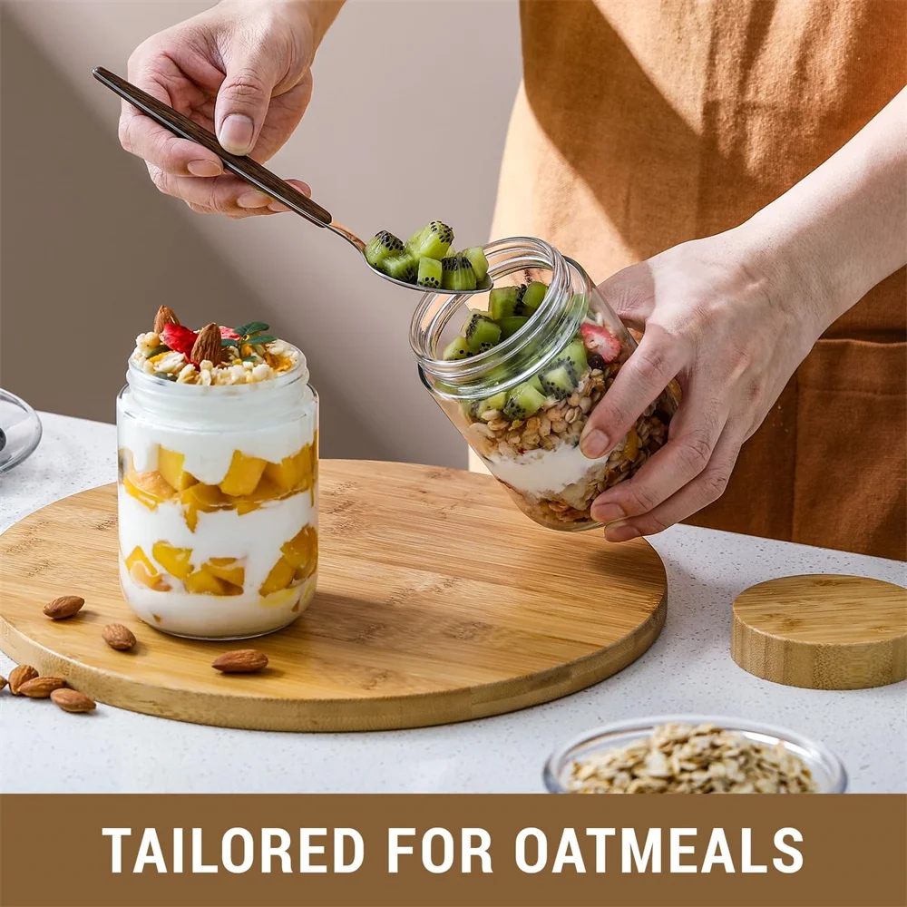 Paquete de 4 recipientes de 16 - Meal Prep Glass Containers With Lids reseña y precio