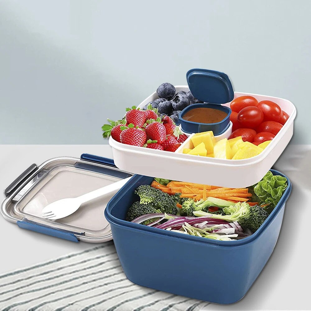 Fiambrera portátil de 1100ml/1 - Meal Prep Tupperware reseña y precio