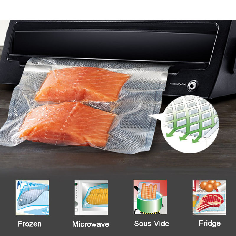 Rollos de bolsas selladoras de - Meal Prep Vacuum Seal reseña y precio