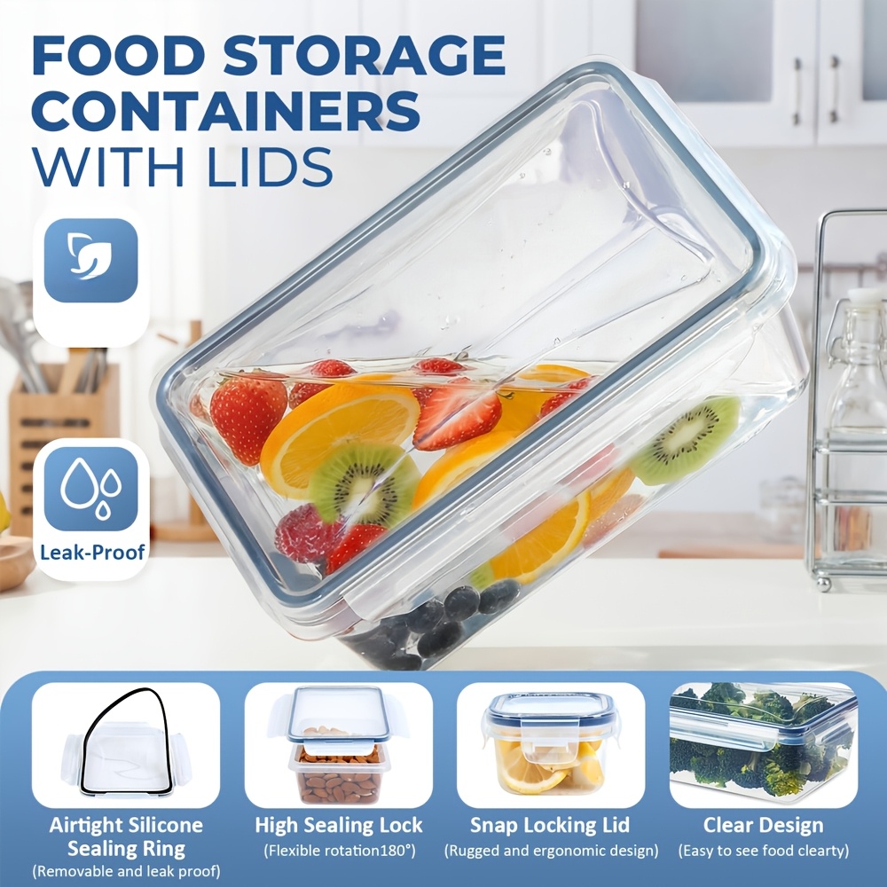 Contenedor hermético para alma - Meal Prep Tupperware reseña y precio