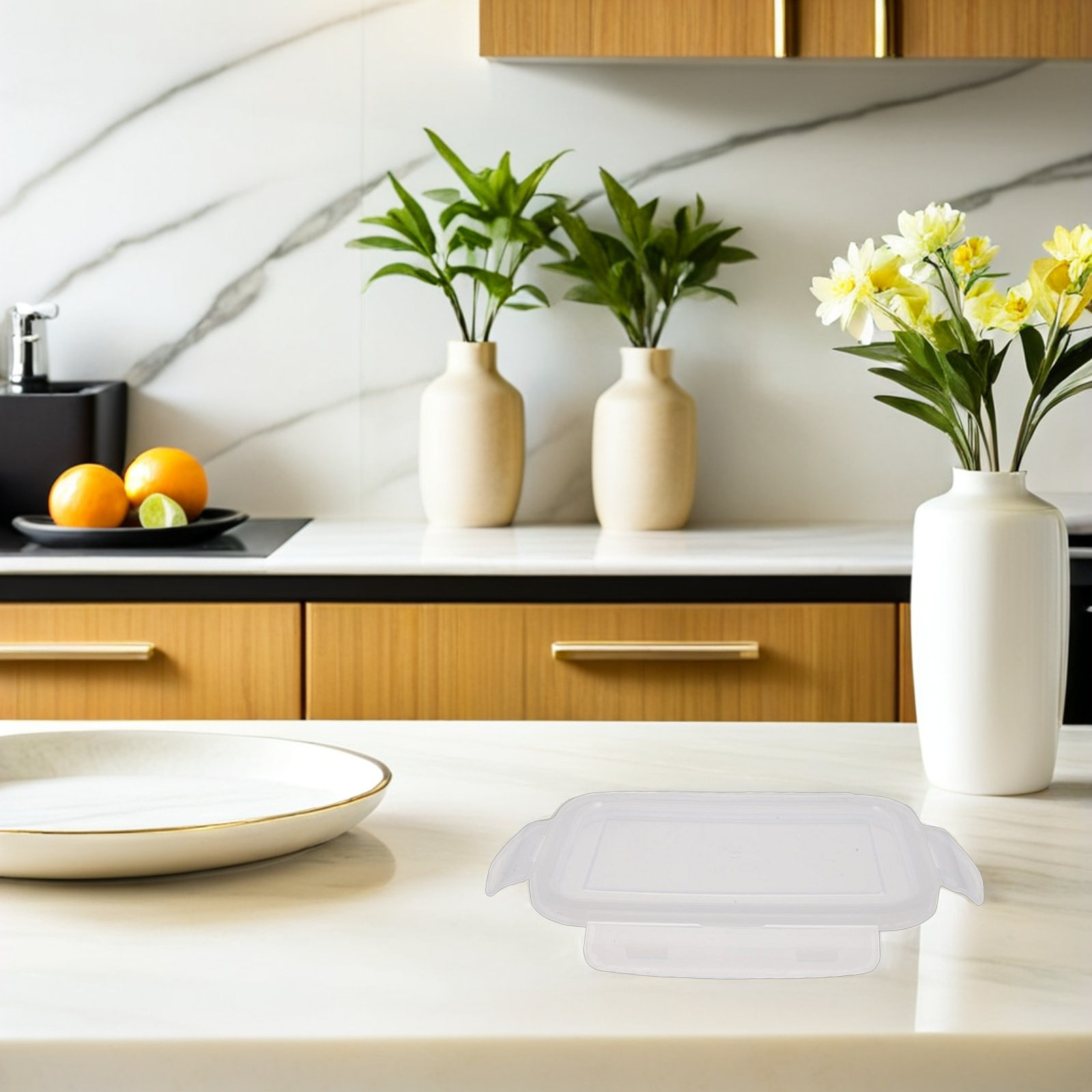 Tapa de repuesto para contened - Meal Prep Glass Containers With Lids reseña y precio
