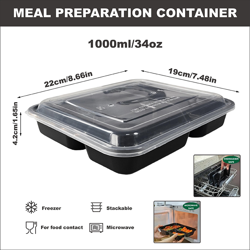 Contenedores para preparar com - Meal Prep Tupperware reseña y precio